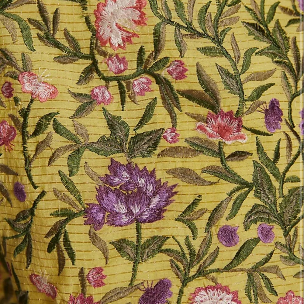 Anthropologie La Fuori Embroidered Shorts - Picture 4 of 5